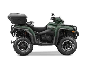 CFMOTO CFORCE 1000 OVERLAND negro y naranja, ATV todoterreno de alto rendimiento con diseño robusto y elegante