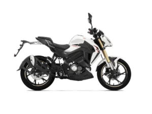 Keeway RKF 125 en color negro y blanco