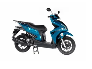 MITT Urban 125 en color azul y gris, scooter urbano con diseño compacto y dinámico.
